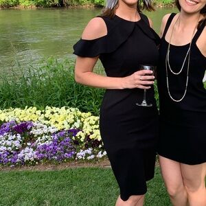 Elegant Calvin Klein Black Women's Dress